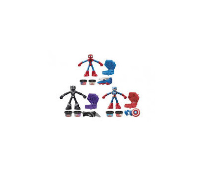 Hasbro - PlayDoh Personaggi Marvel Assortiti