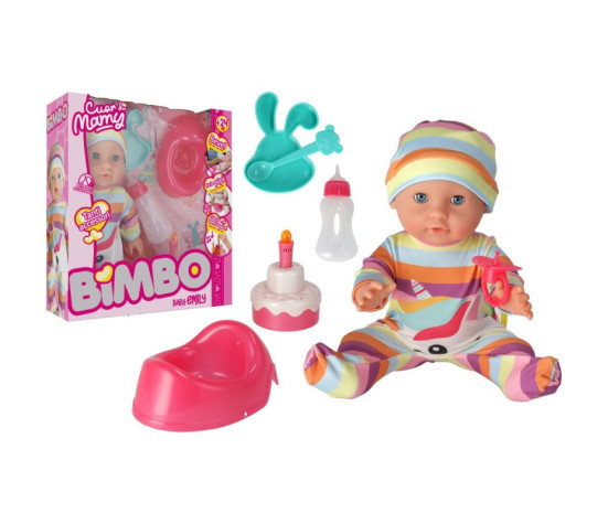 Globo - Bambola con Ciuccio Parla e Piange 40cm