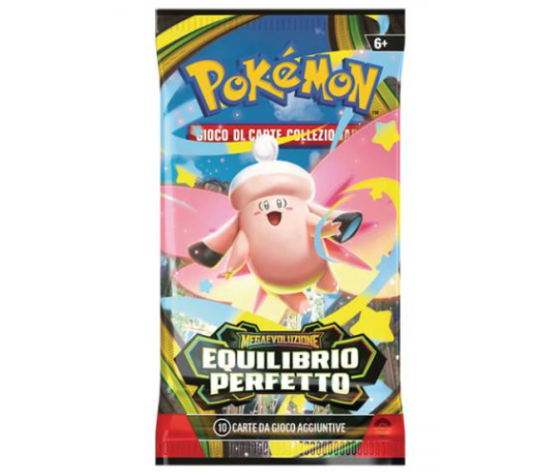 Pokemon - M3 Megaevoluzione Equilibrio Perfetto 1 bustina da 10 carte