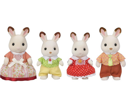 Epoch - Sylvanian Families Famiglia Coniglio Cioccolato
