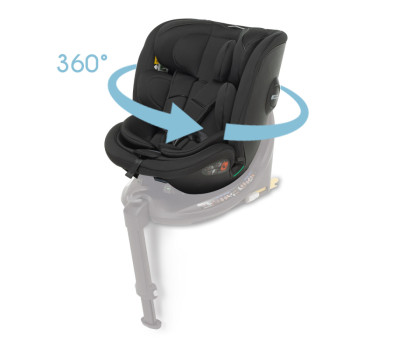 Foppapedretti - Seggiolino Auto Disk Grow i-size Nero
