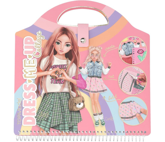 Depesche - TOPModel Libro di Adesivi Dress Me Up 13574