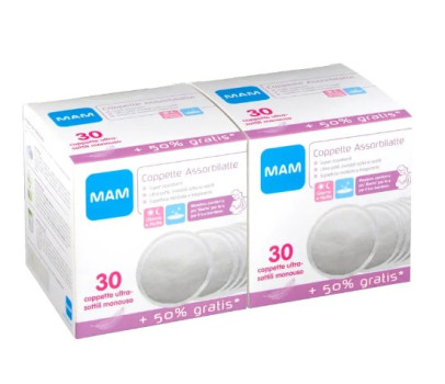 Mam - Coppette assorbilatte 60pz