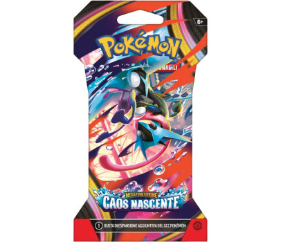 Pokemon - Carte Megaevoluzione Caos Nascente (Bustina Paper Sleeve- ITA)