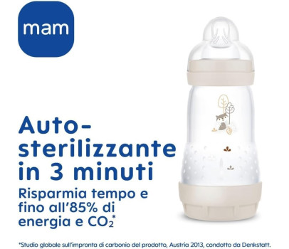 Mam - Biberon Easy Start 320 ml Azzurro
