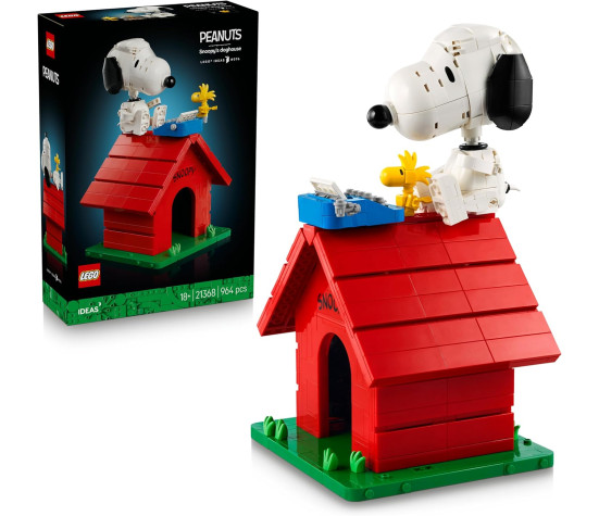 Lego Ideas - Peanuts: la Cuccia di Snoopy 21368