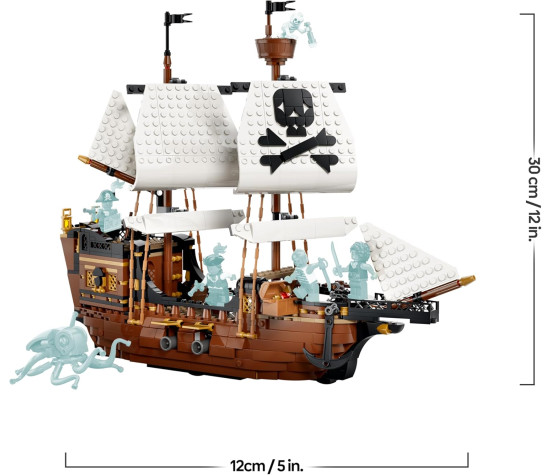 Lego Creator - Iconica Nave da Pirata 3 in 1 - 31387