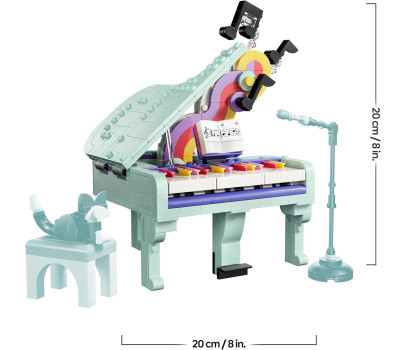 Lego Creator - Pianoforte Decorativo con Gatto 3 in 1 - 31392