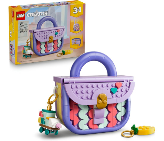 Lego Creator - 3 in 1 Borsetta alla Moda Portaoggetti 31391