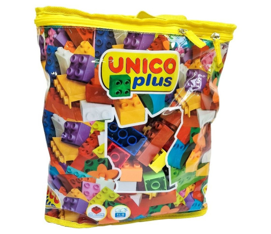 Unicoplus - Sacca Costruzioni A Mattoncini 110Pz