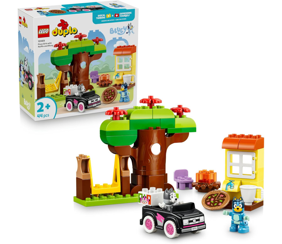 Lego Duplo - Pizzaiole con Muffin e Bluey 10469