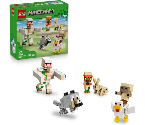 Lego Minecraft - Attacco nel Deserto del Fantino di Polli 21592