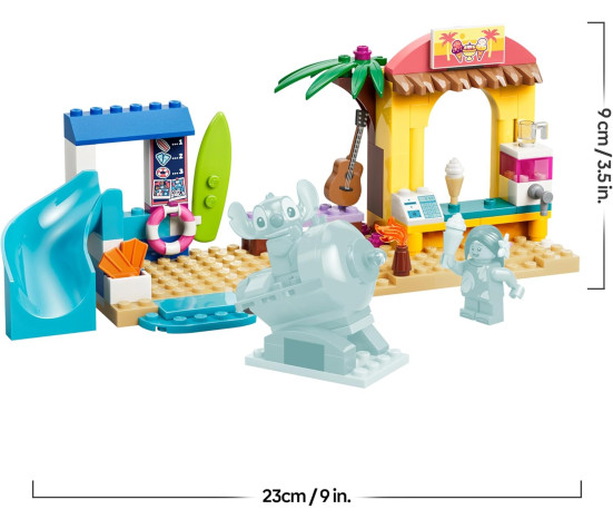 Lego Disney - Divertimento in Spiaggia con Lilo e Stitch 43280