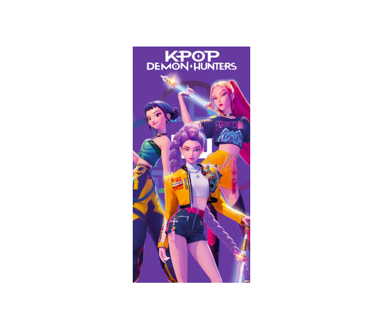 Corix - Telo Mare Kpop Demon Hunters 70x140 Microfibra