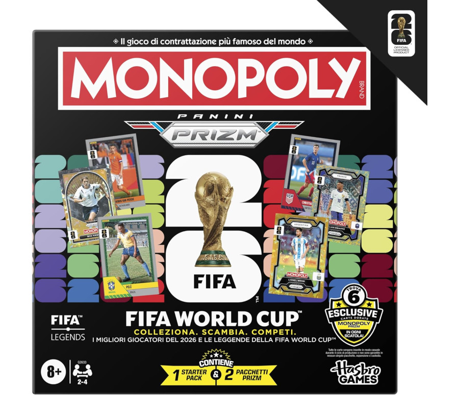 Hasbro - Monopoly Panini Prizm: FIFA World Cup
