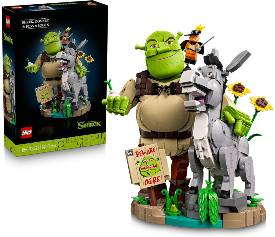Lego - Shrek, Ciuchino e Gatto con gli Stivali 72423 Lego - Shrek, Ciuchino e Gatto con gli Stivali 72423