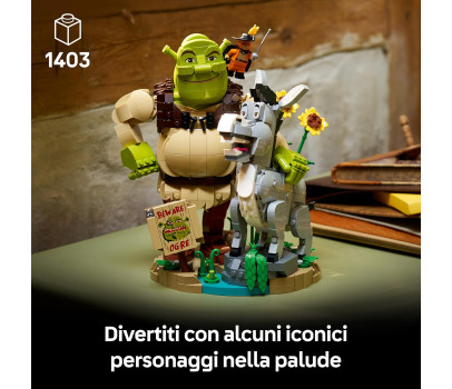 Lego - Shrek, Ciuchino e Gatto con gli Stivali 72423