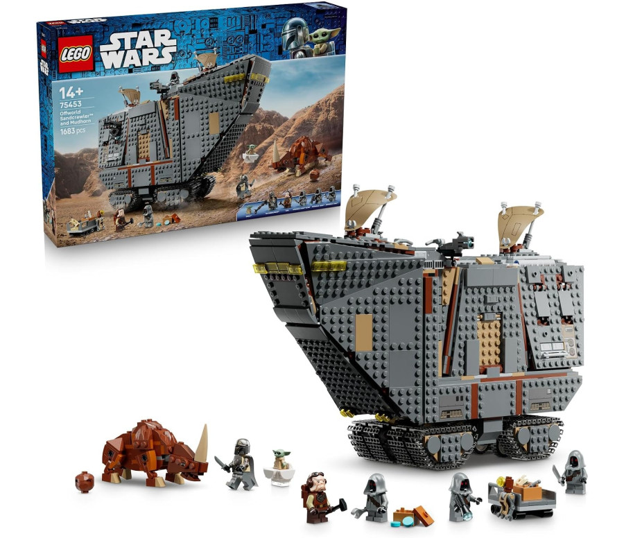 Lego Star Wars - Sandcrawler e Mudhorn Offworld 75453
