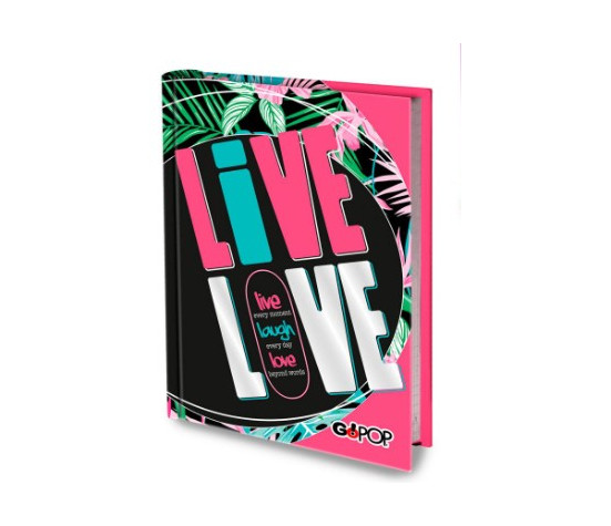 Giochi Preziosi - Diario Non Datato Go Pop Live Love