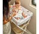 Ms BabyWorld - Bagnetto con Fasciatoio ZOE Beige