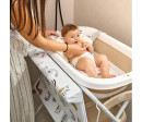 Ms BabyWorld - Bagnetto con Fasciatoio ZOE Beige