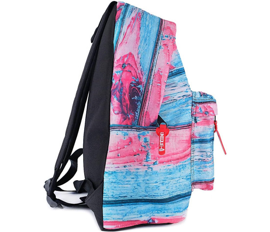 Unique - Zaino Americano Marbled con Astuccio Pochette