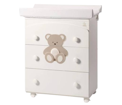 Italbaby - Bagnetto Peluche Tortora