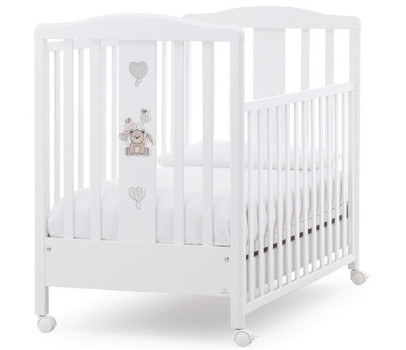 Italbaby - Lettino Kuku Bianco con Coordinato Tessile