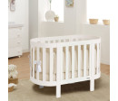 Italbaby - Lettino Ovale Trasformabile Evoc con Coordinato