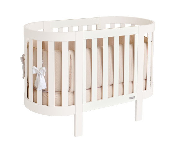 Italbaby - Lettino Ovale Trasformabile Evoc con Coordinato