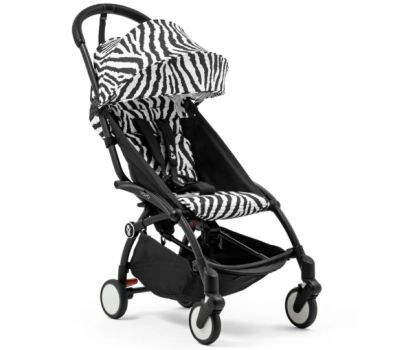 Stokke - Passeggino YOYO³ Telaio Nero con rivestimento incluso