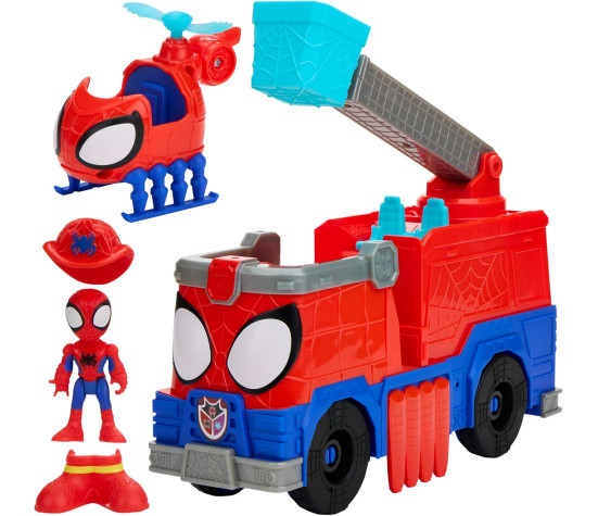 Hasbro - Camion dei Pompieri di Spidey