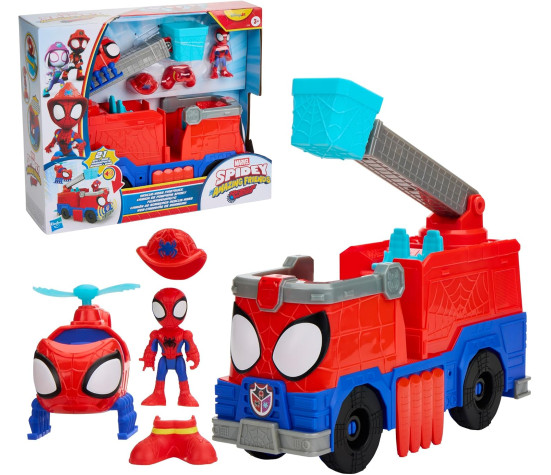 Hasbro - Camion dei Pompieri di Spidey