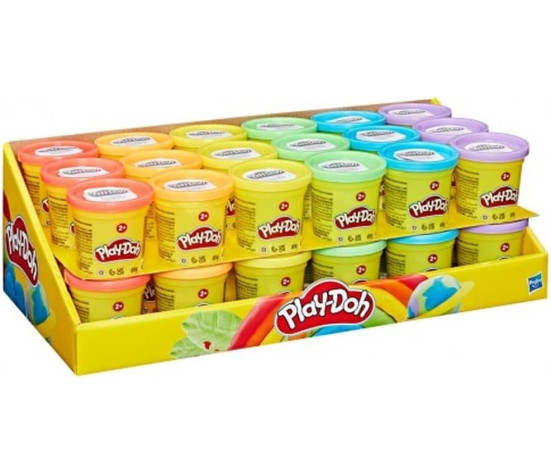 Hasbro - Barattolo singolo Pasta Modellabile Playdoh 84 gr