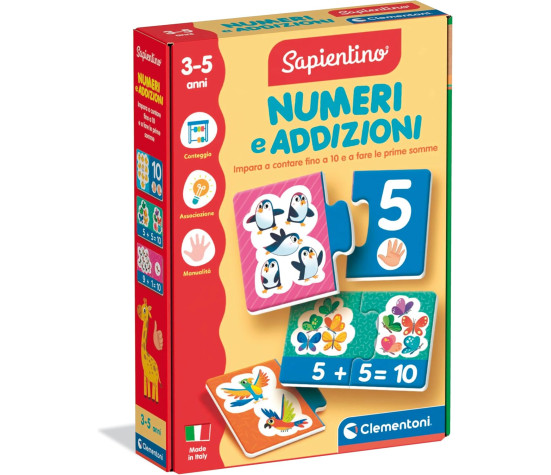 Clementoni - Sapientino Numeri e Addizioni 16840