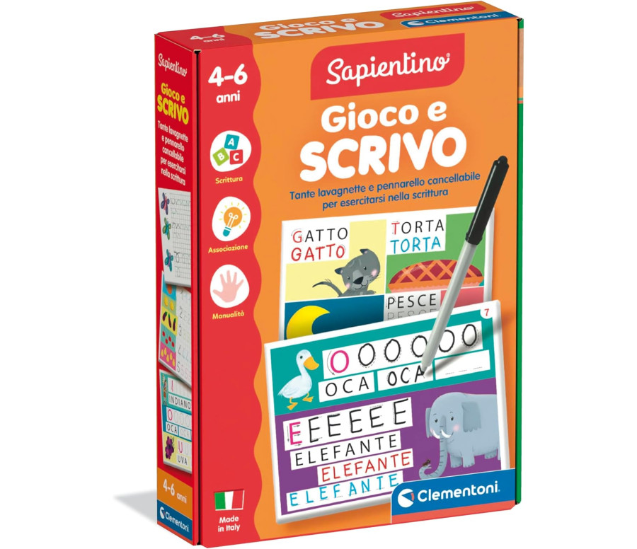 Clementoni - Sapientino Gioco e Scrivo 16844