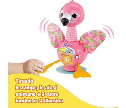 VTech - Fenny Tira e Gioca Fenicottero Sensoriale