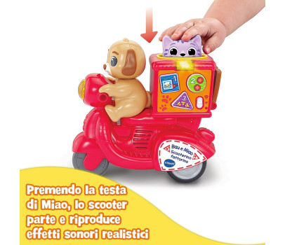 VTech - Bau e Miao Scooterino Fattorino