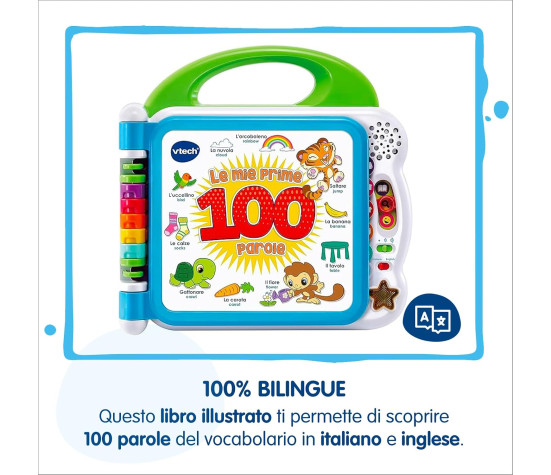 Vtech - Baby Il Mio Primo Libro Illustrato Bilingue