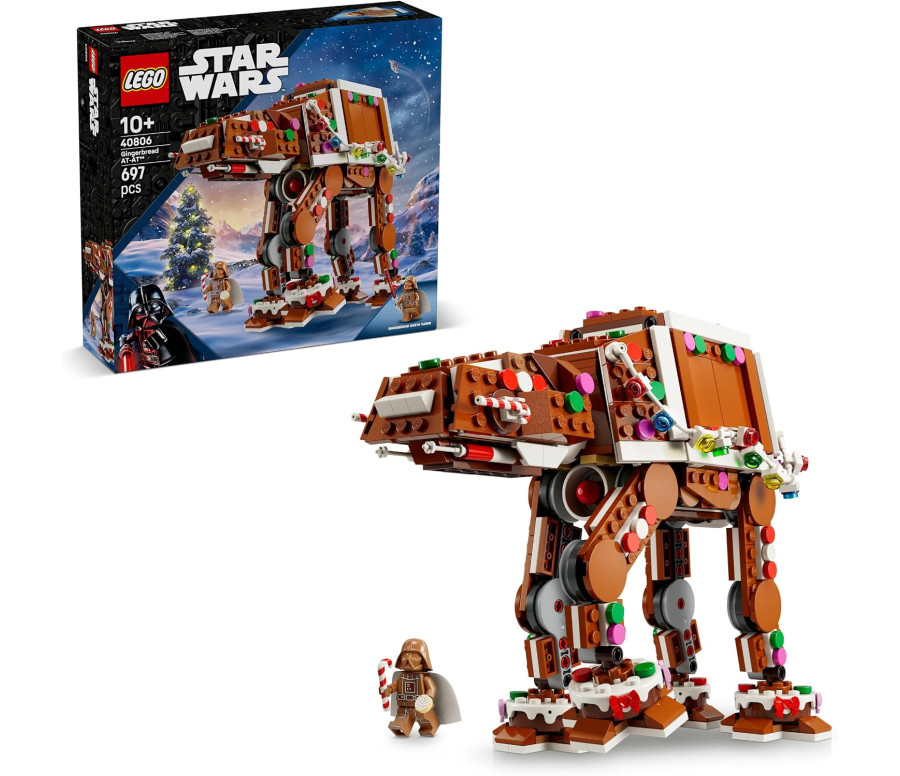 Lego Star Wars Natale - Walker AT-AT Pan di Zenzero 40806