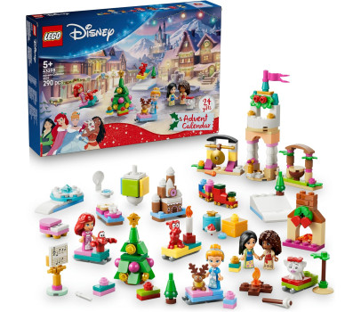 Lego Disney Princess Natale - Calendario dell’Avvento 43298