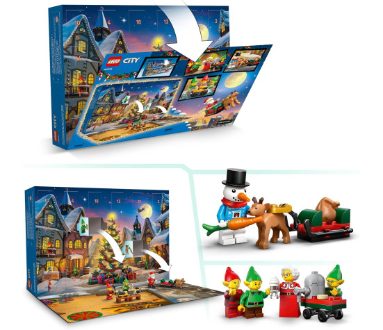 Lego City Natale - Calendario dell’Avvento 60510