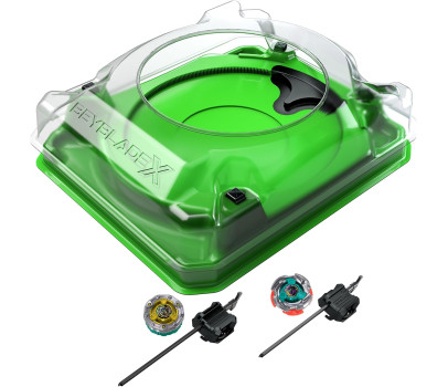 Hasbro - Beyblade Arena Beystadium con 2 trottole