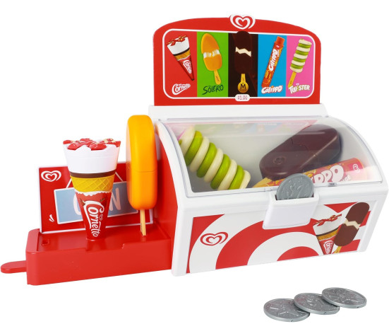 ODS - Algida Frigo con 5 Gelati Inclusi e monete