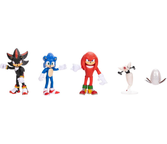 Jakks - Sonic 3 Movie Multipack Action Figure 6 cm