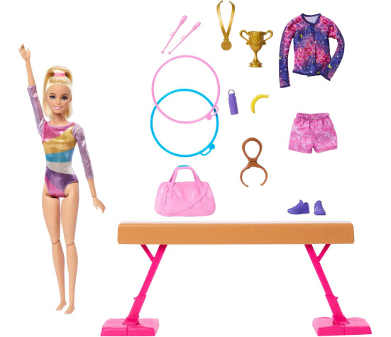 Mattel - Barbie Ginnastica Artistica Playset HRG52
