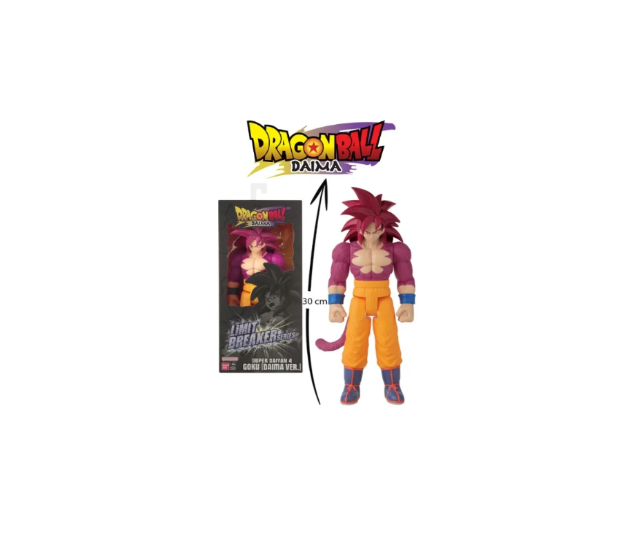 Bandai - Action Figure Dragon Ball Daima Super Saiyan 4 Goku 30 cm