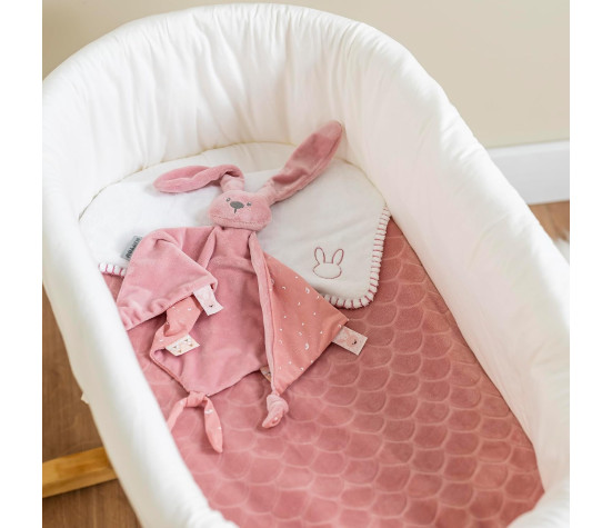 Nattou - Maxi Dou-Dou Coniglietto Rosa "Glow in the Dark"