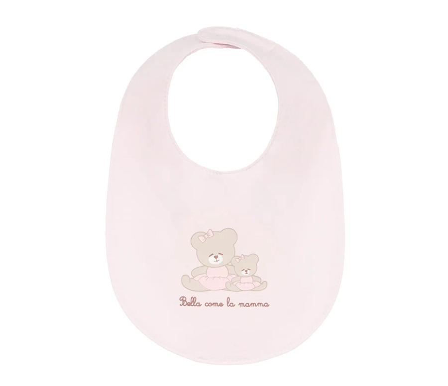 Nanan - Bavaglino "Bella Come La Mamma" Rosa