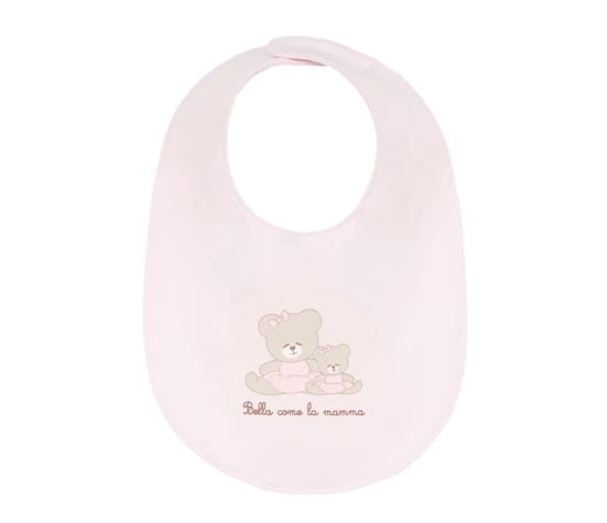 Nanan - Bavaglino "Bella Come La Mamma" Rosa